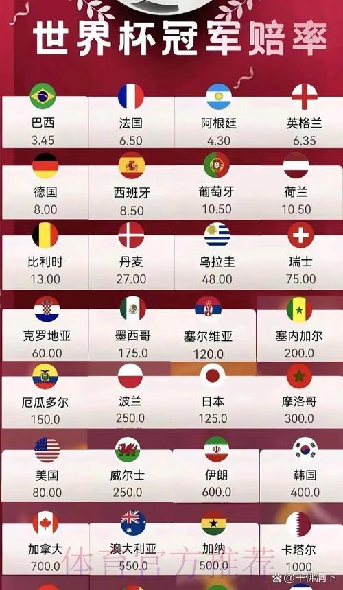 2026世界杯投注赔率全面排行深度解析